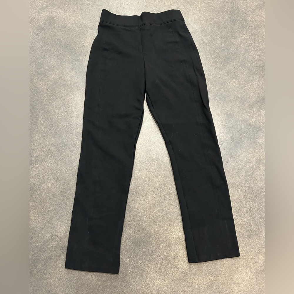 SPANX Ponte Slim Straight Pant supersmooth PerfectFit Black Women’s Size Small